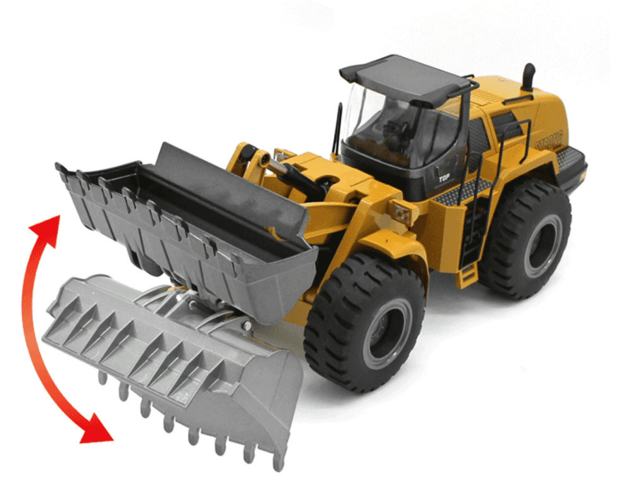 Huina 583 Alloy Bulldozer Excavator