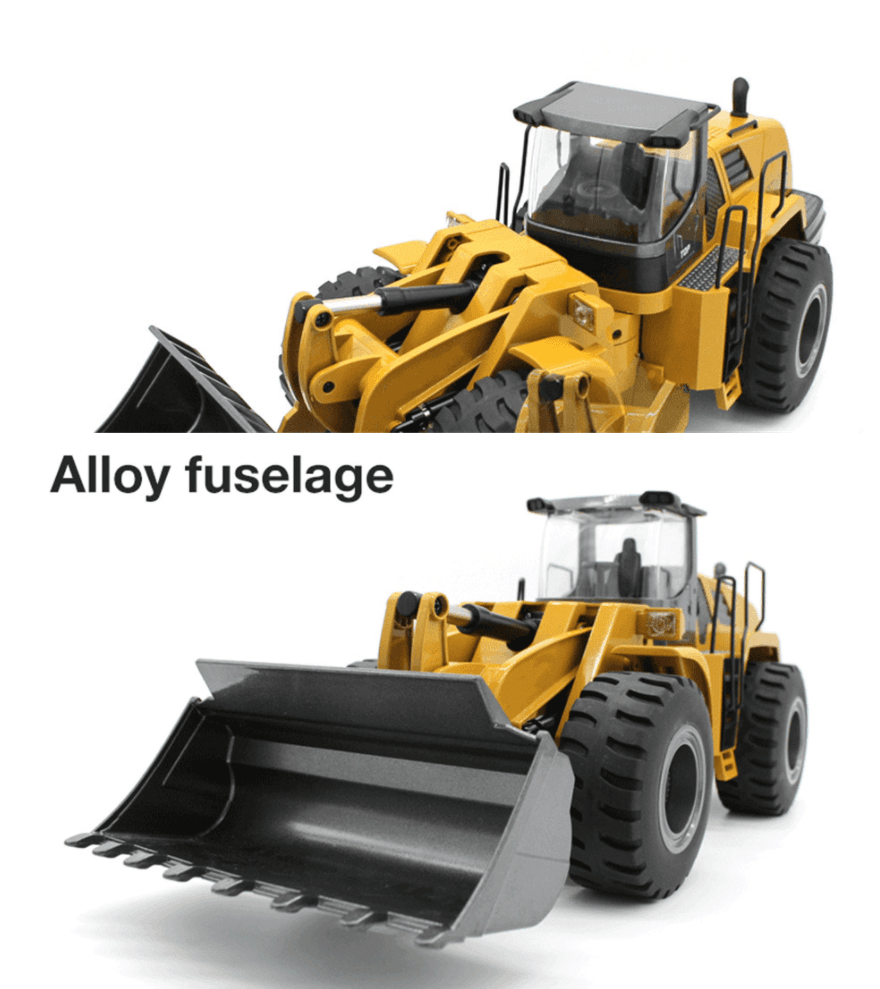 Huina 583 Alloy Bulldozer Excavator