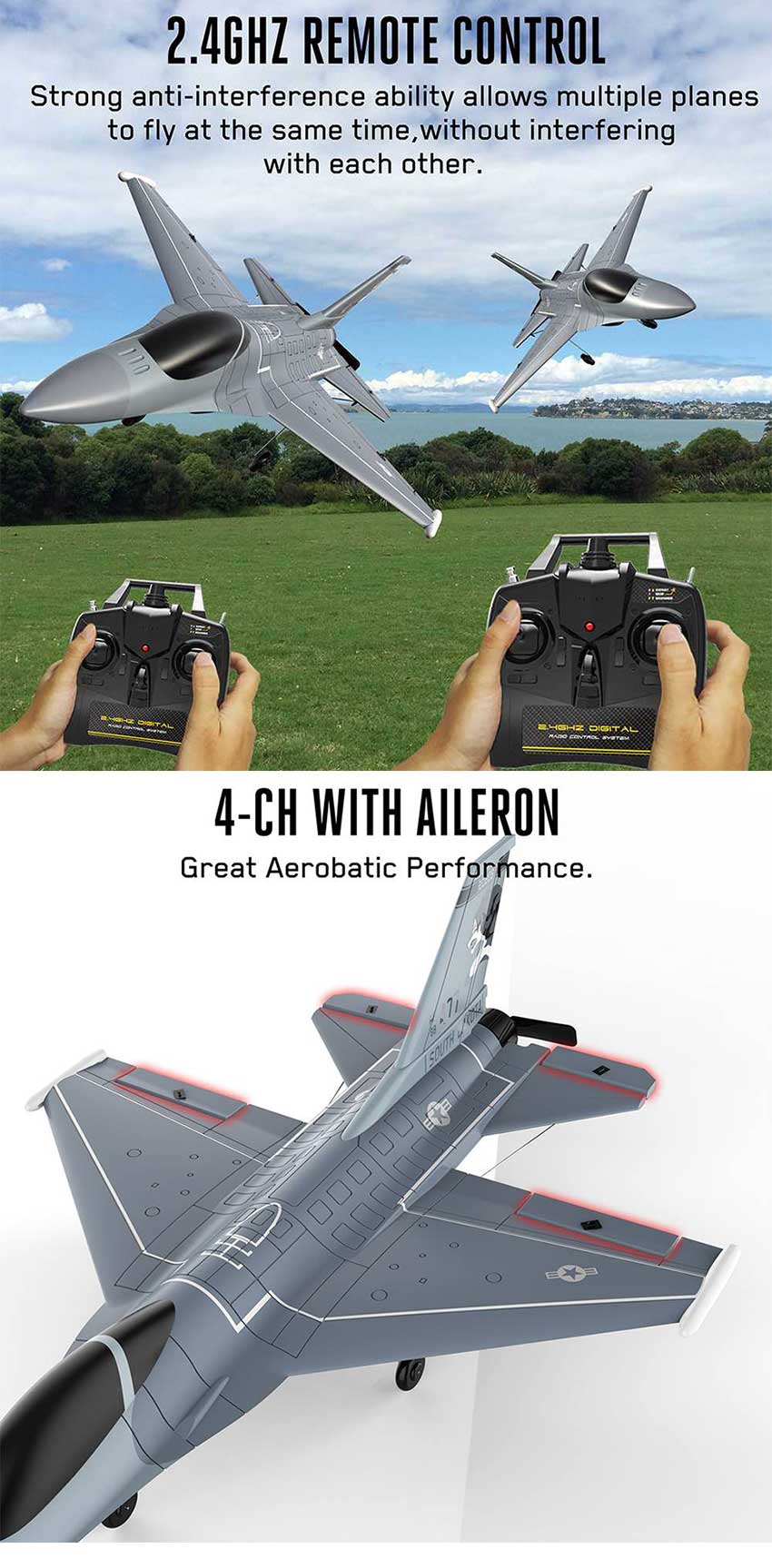 RC Airplane Volantex F16 Falcon