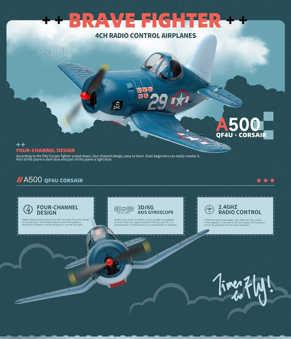 RC Airplane WLtoys XK A500