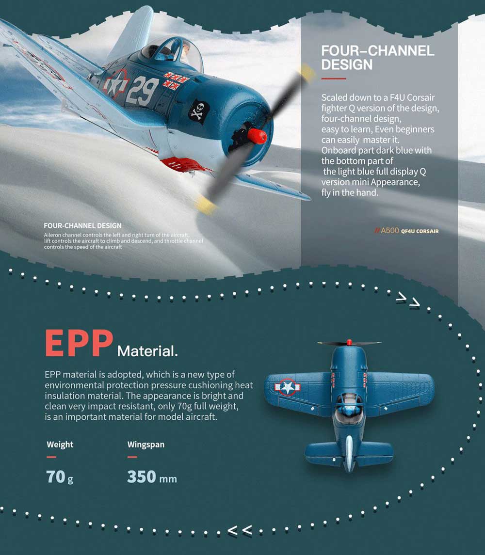 RC Airplane WLtoys XK A500