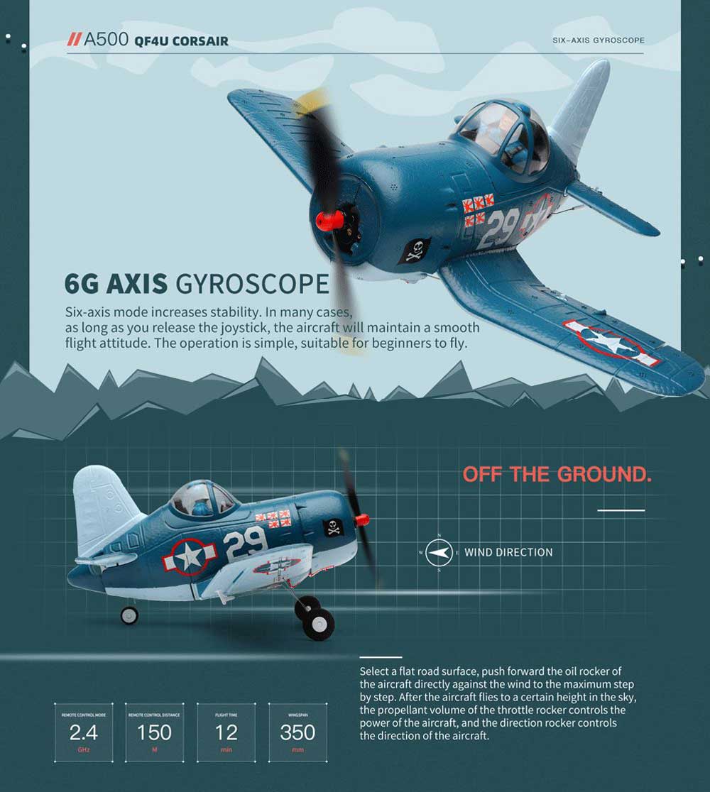 RC Airplane WLtoys XK A500