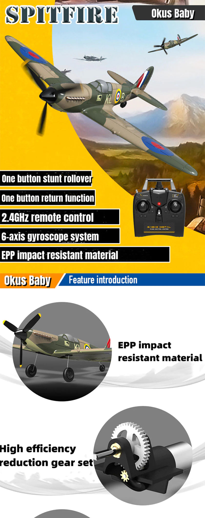 RC Plane Volantex 761-12