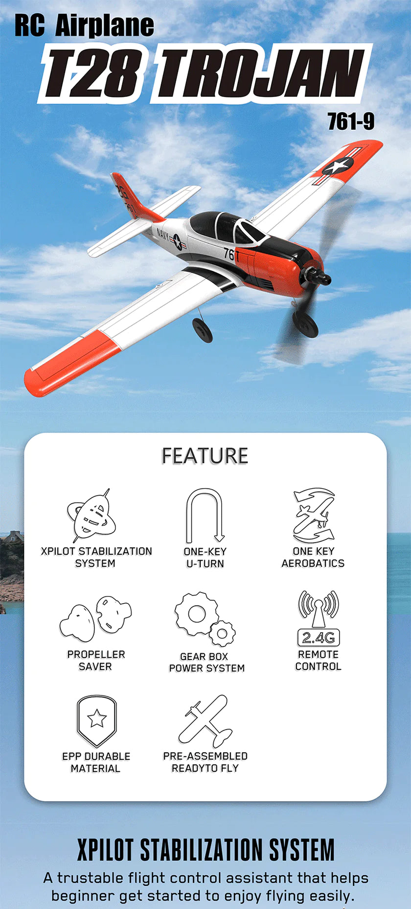 RC Plane Volantex T28