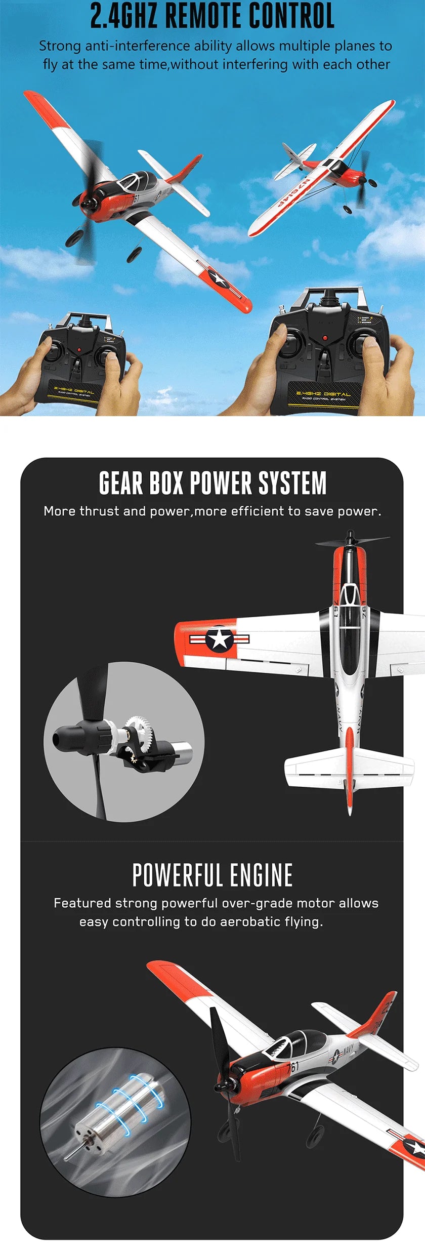 RC Plane Volantex T28