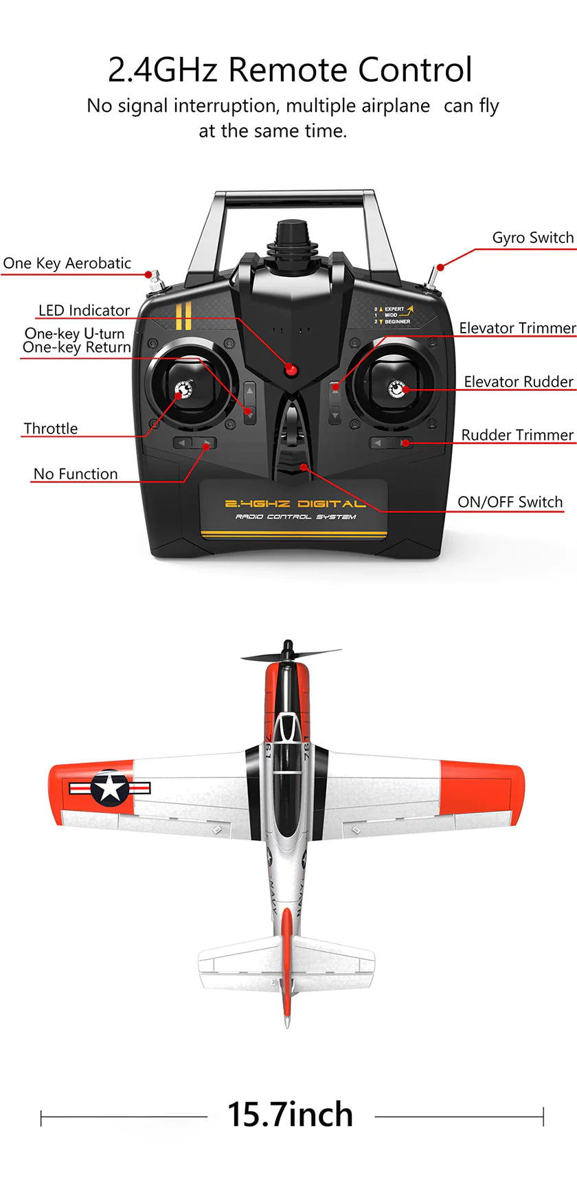 RC Plane Volantex T28