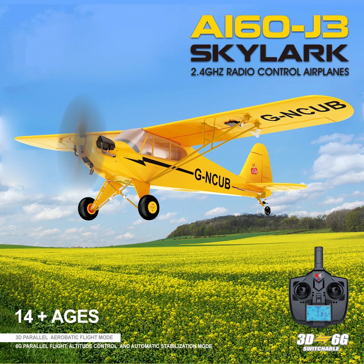 RC Plane WLtoys A160-J