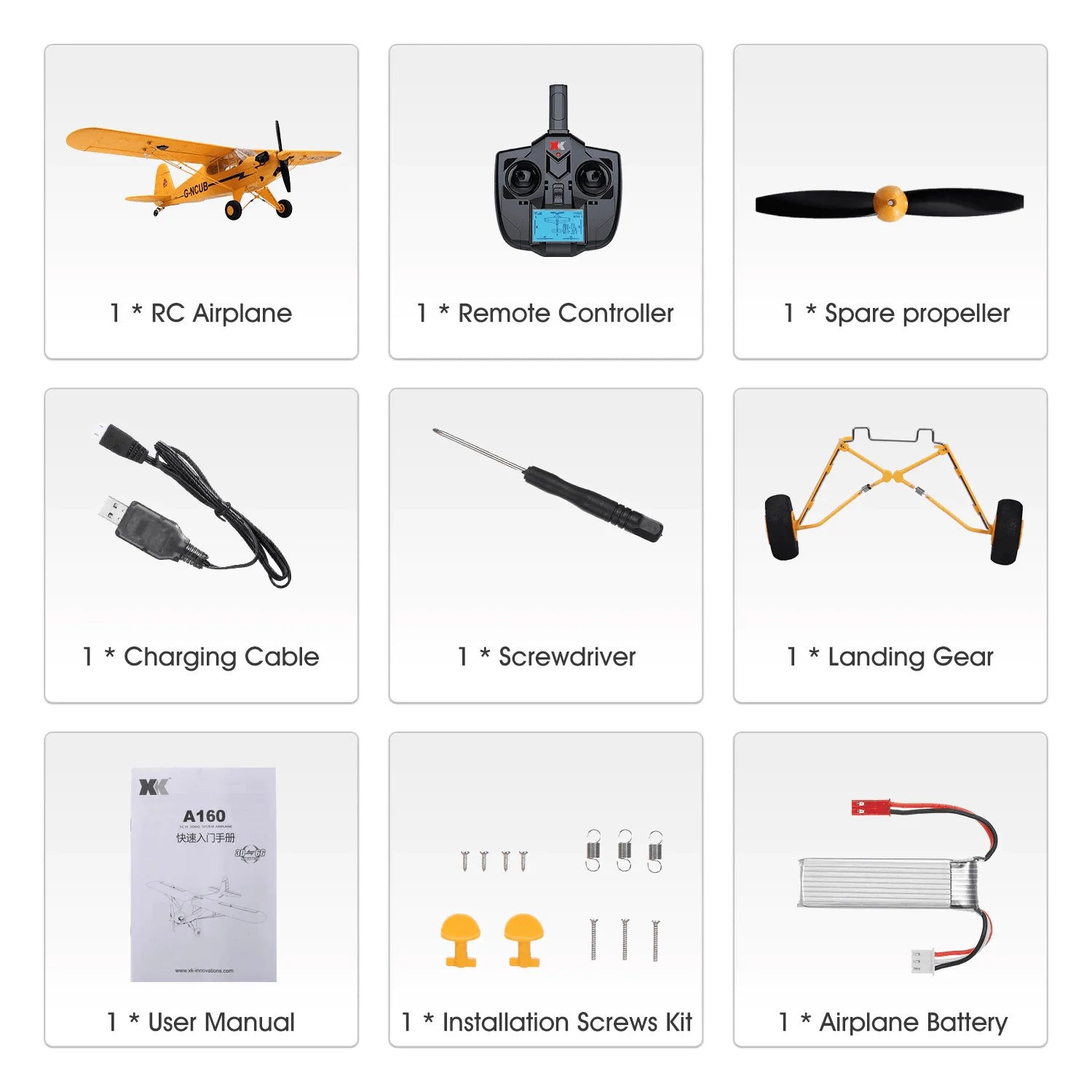 RC Plane WLtoys A160-J