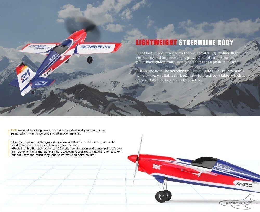 RC Plane WLtoys XK A430