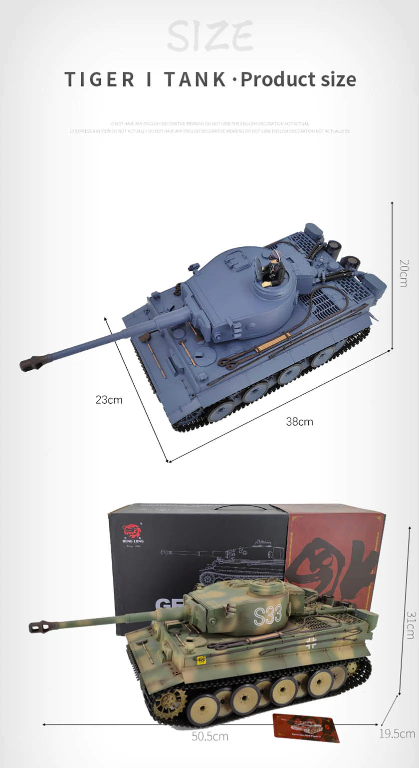 RC Tank Heng Long 3818-1