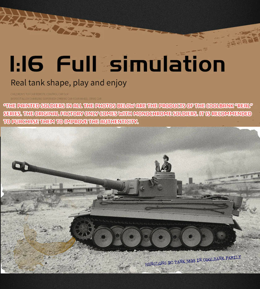 RC Tank Heng Long 3818-1