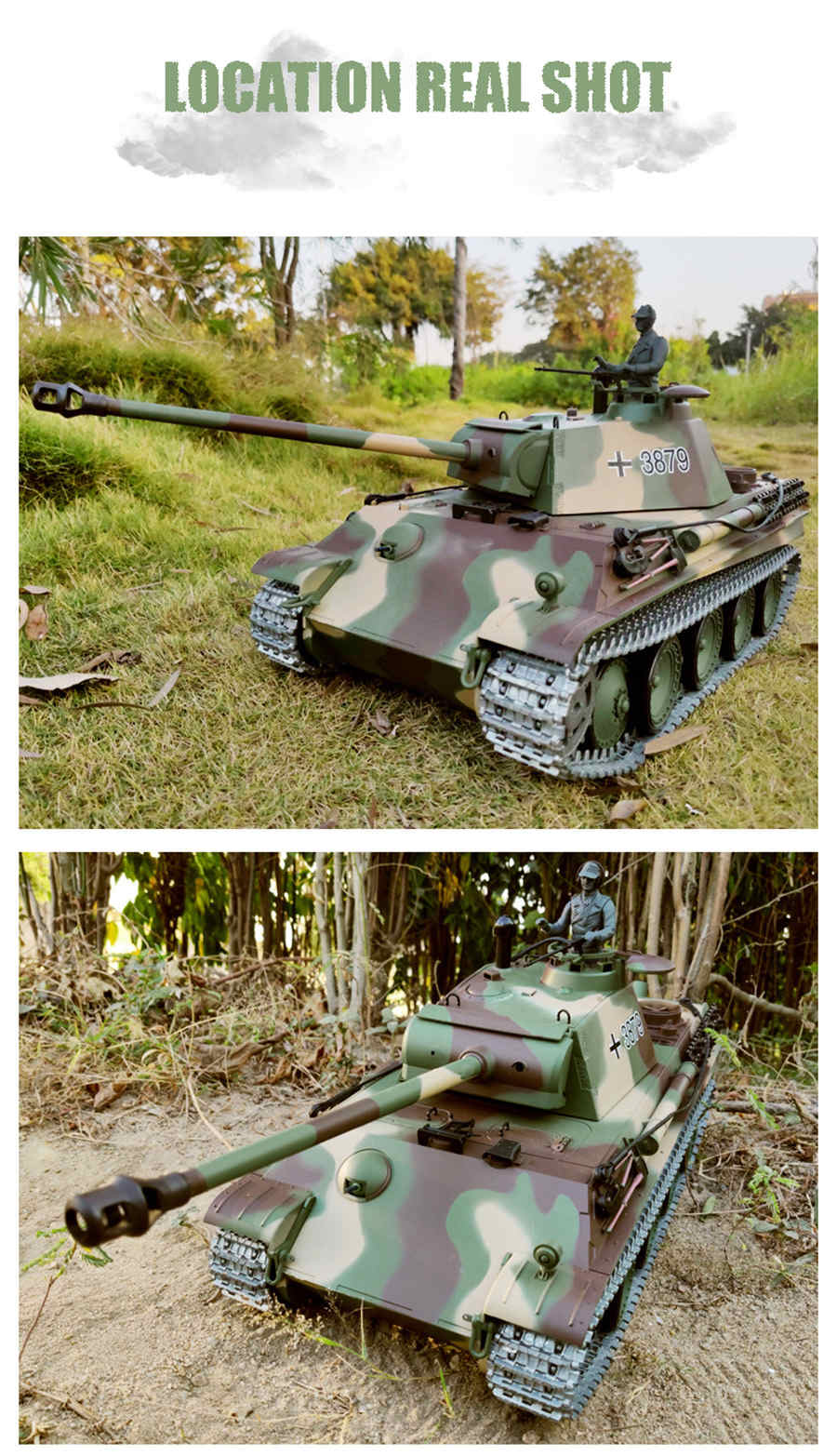 RC Tank Heng Long 3879-1