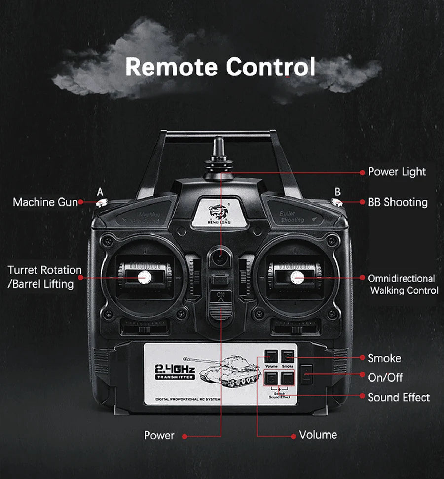 RC Tank Heng Long 3879-1