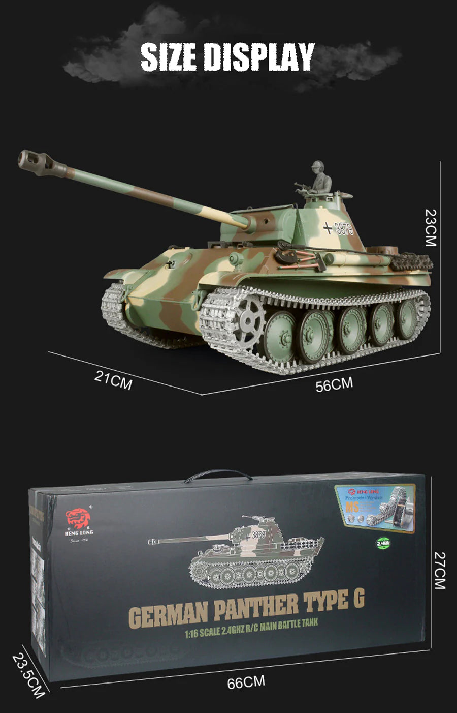 RC Tank Heng Long 3879-1