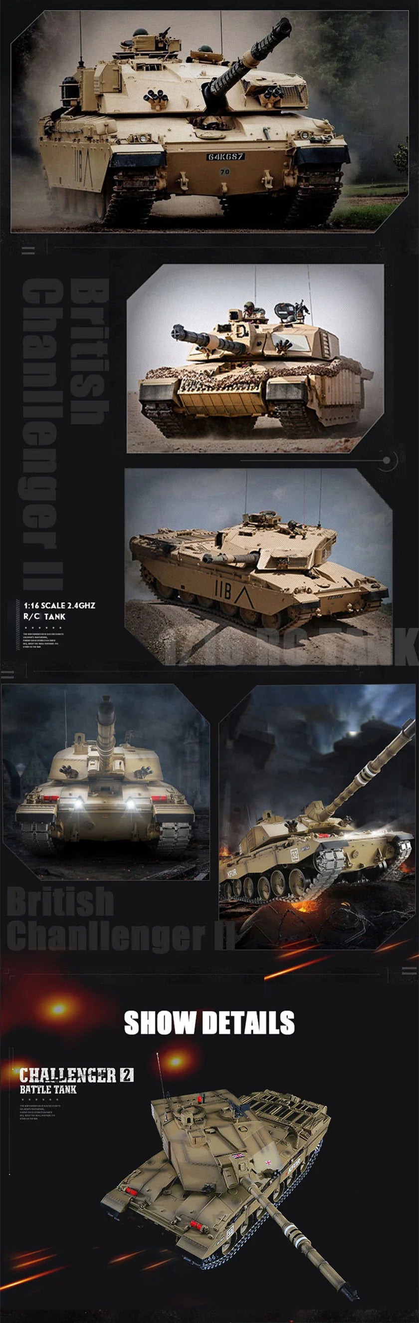 RC Tank Heng Long 3908-1