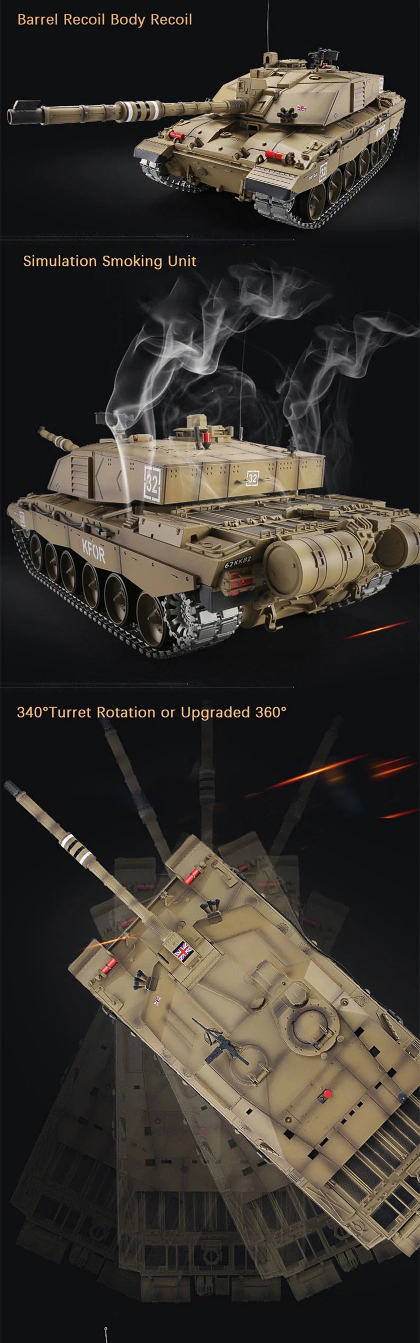 RC Tank Heng Long 3908-1