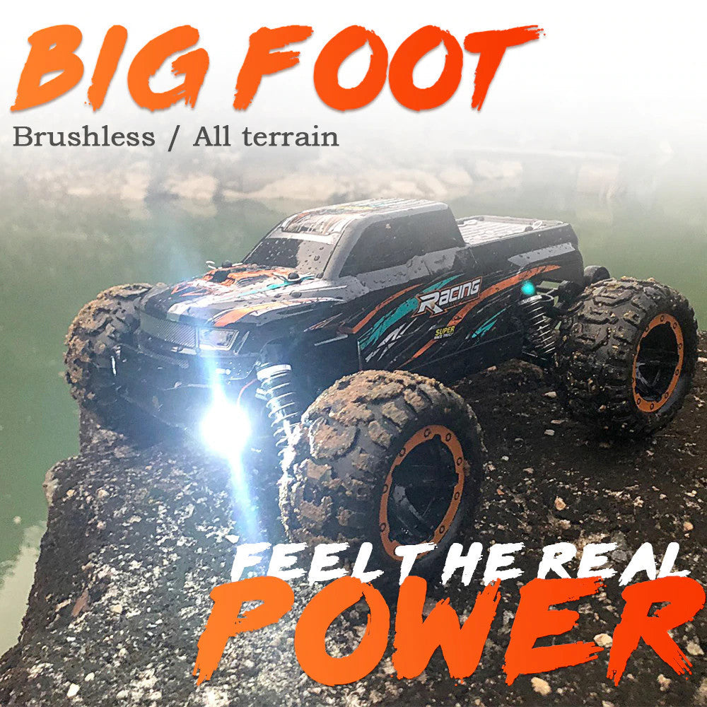 RC Truck 1:16 High Speed Brushless RC Off-Road Vehicle 4WD Climbing Buggy Car