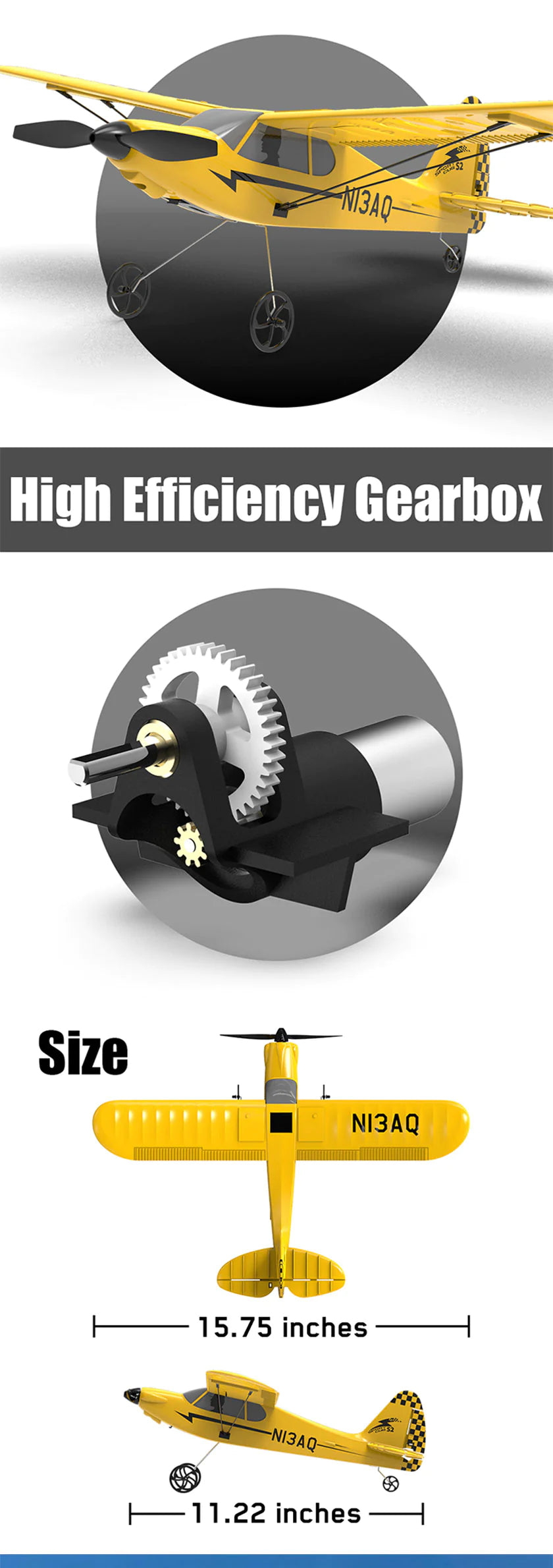 Volantex 761-14 UC3 S2 RC Plane