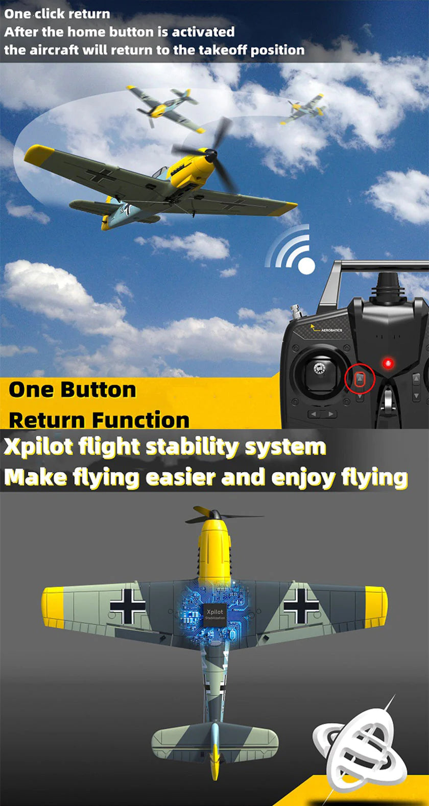 Volantex BF109 RC Plane