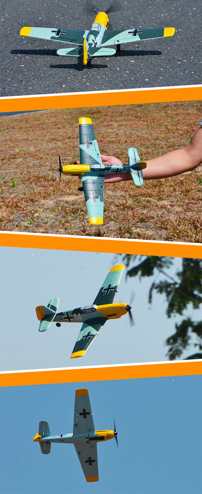 Volantex BF109 RC Plane