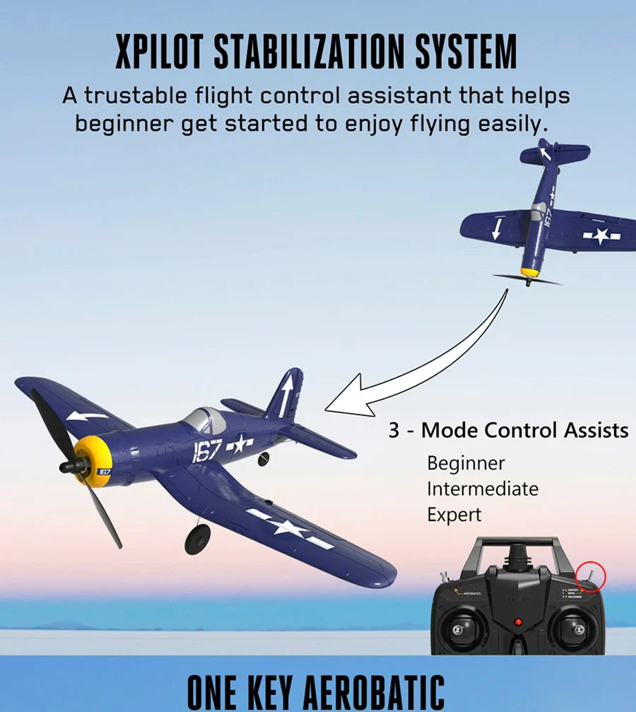 Volantex Mini F4U RC Plane