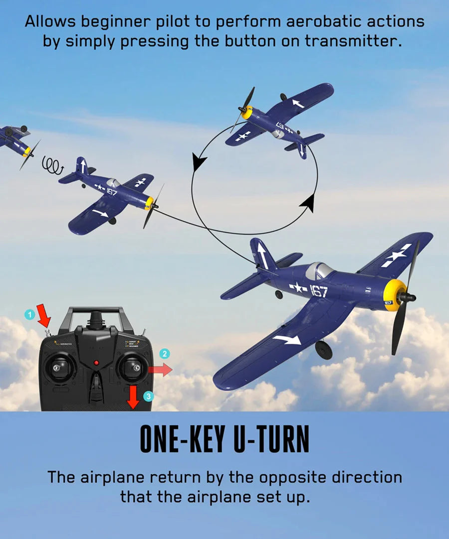 Volantex Mini F4U RC Plane