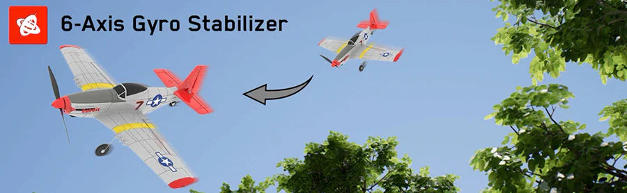 Volantex Mustang P-51D RC Plane