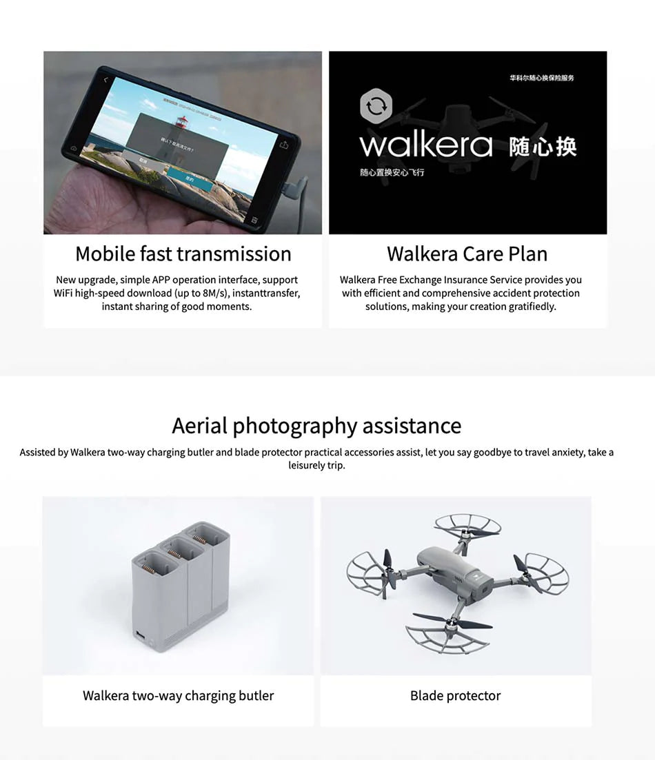 Walkera T210 MINI SE 4K Drone