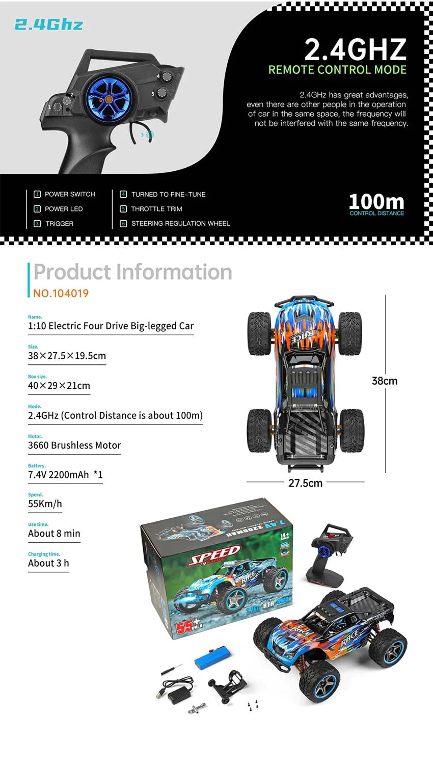 Wltoys 104019 RC Car