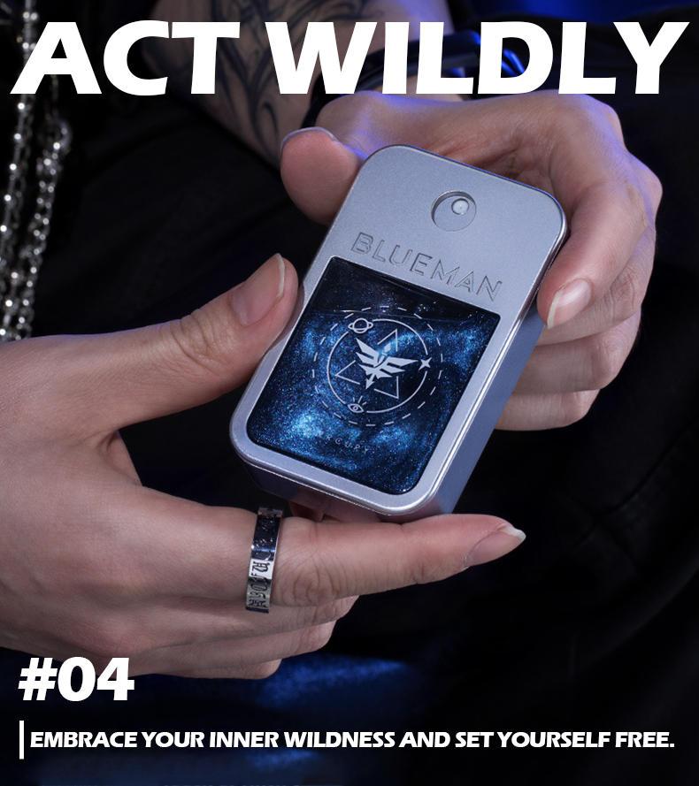 BLUE MAN Space Pocket Pheromone Perfume