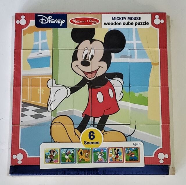Melissa & Doug Mickey & Friends Disney Cube Puzzle