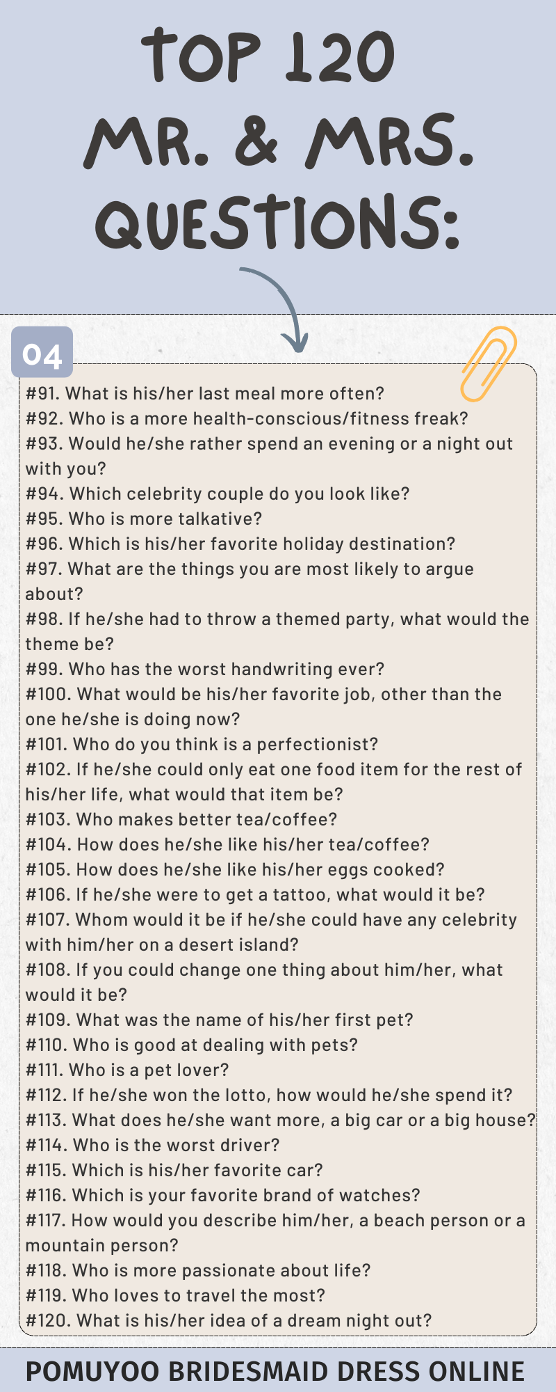 Mr and Mrs Wedding Quiz Questions 101: The Ultimate Guide