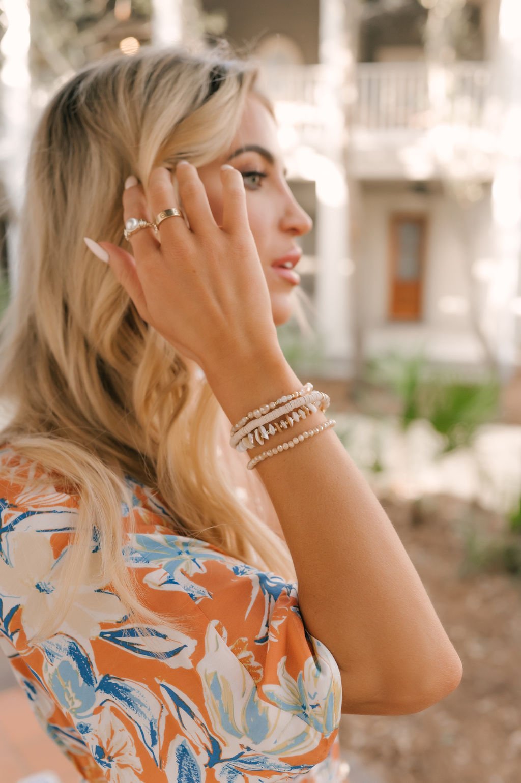 Natural Stone Beaded Bracelet Set