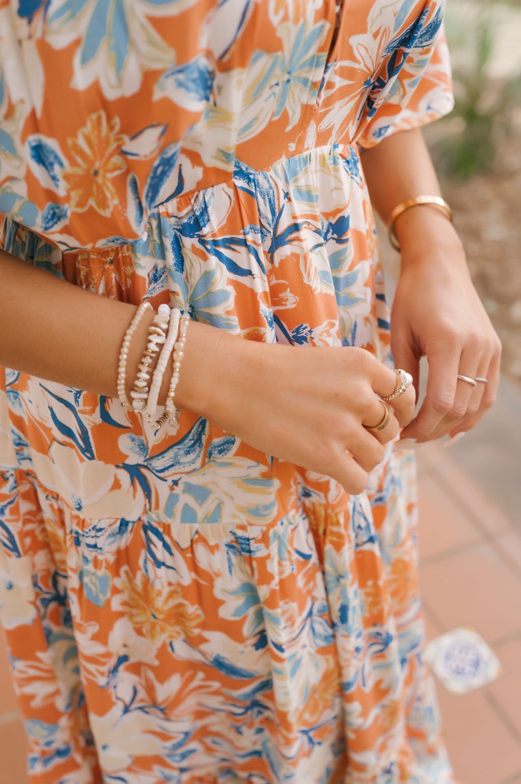 Natural Stone Beaded Bracelet Set