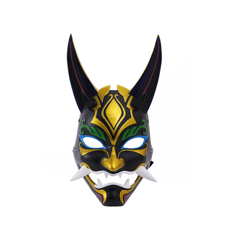Xiao Cosplay Mask: Ideal Halloween Costume Prop – GenshinFans