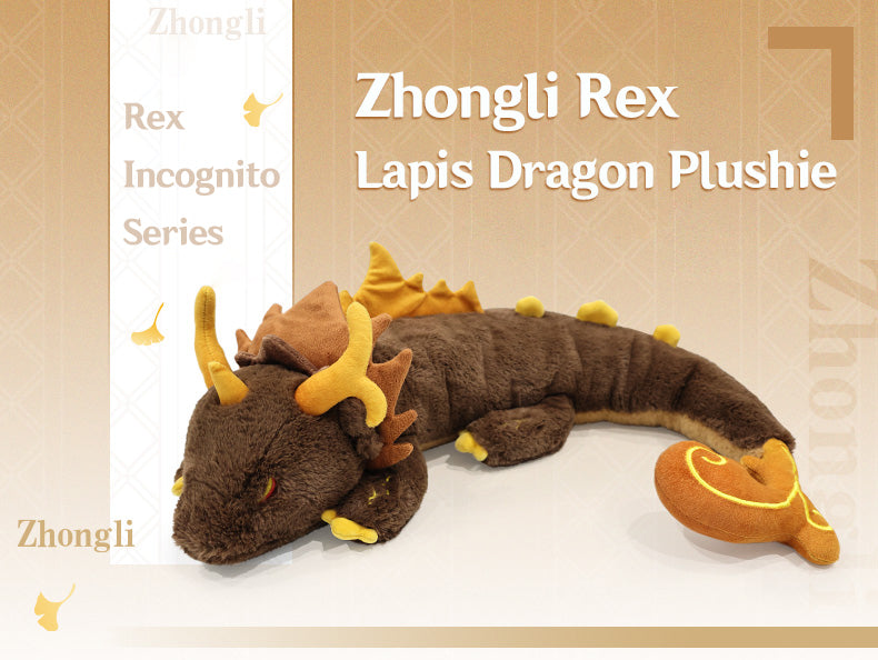 Zhongli Rex Lapis Dragon Plush