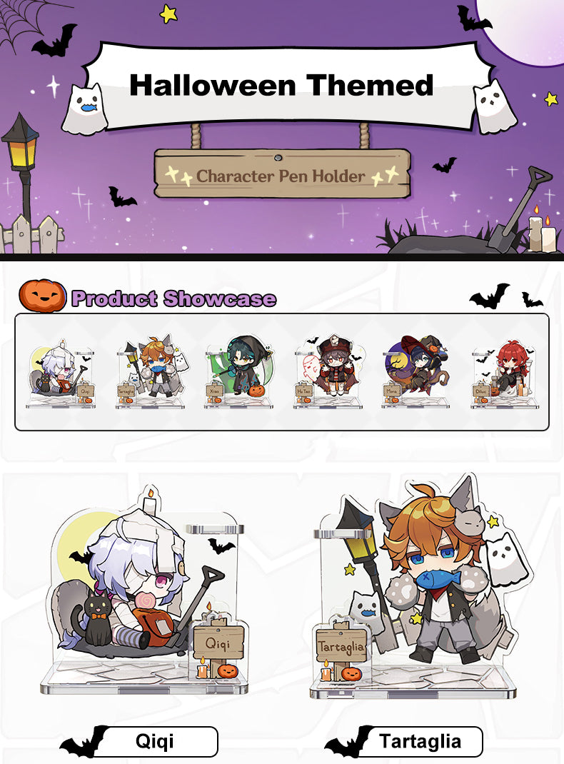 Genshin Halloween Themed Chibi Character