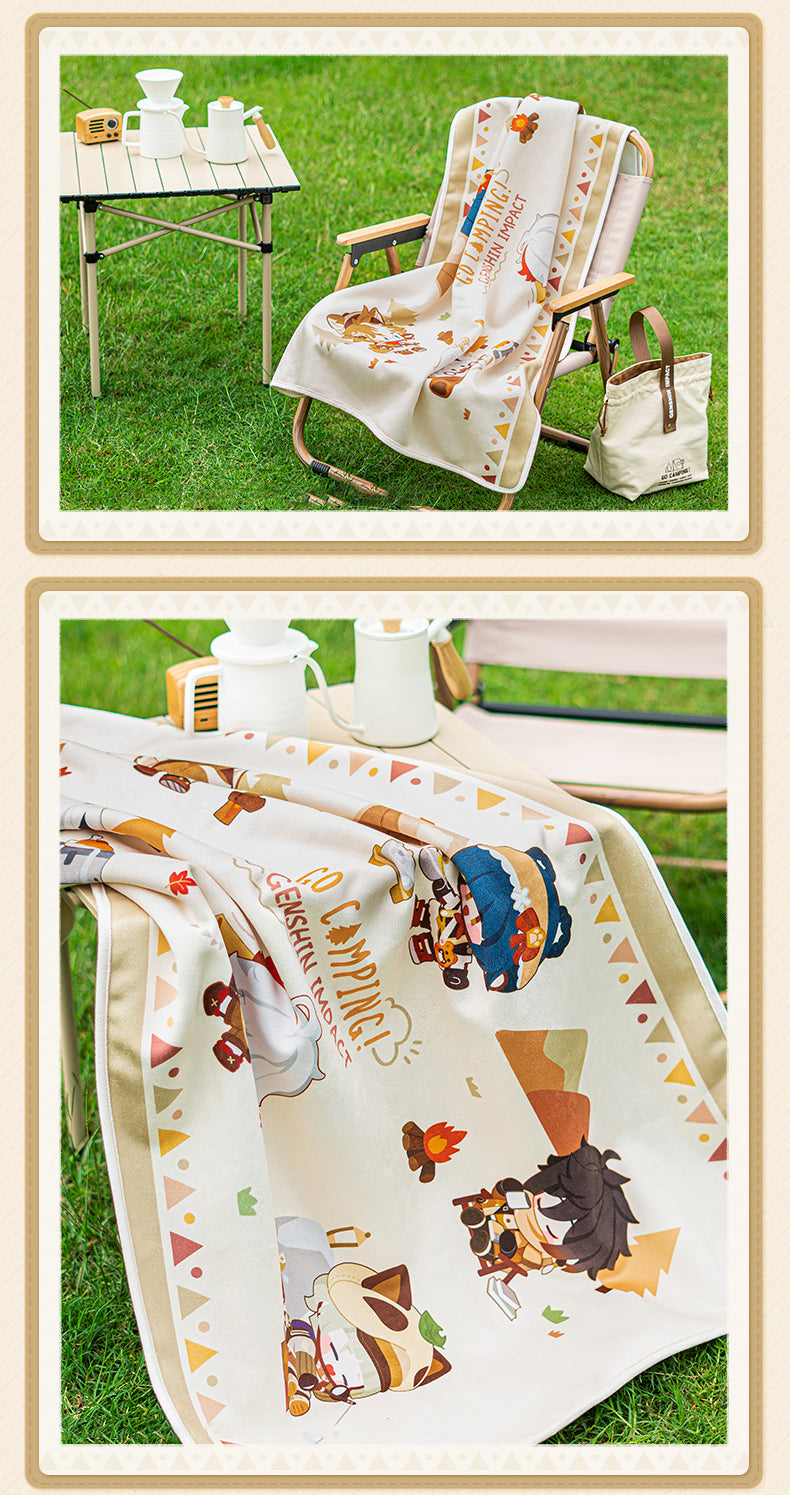 Go Camping! Series Plush Blanket