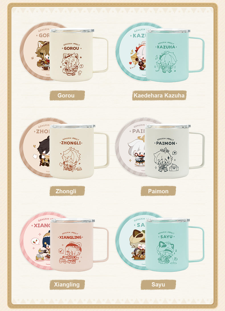 Stainless Steel Mug Display