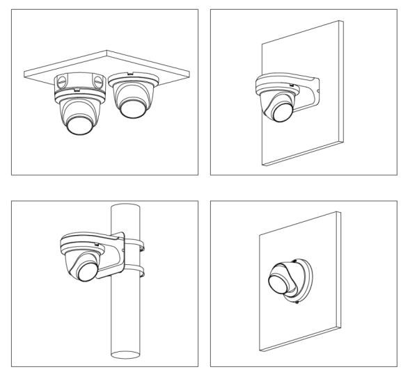 IPC-T2X5M-IL Installation type