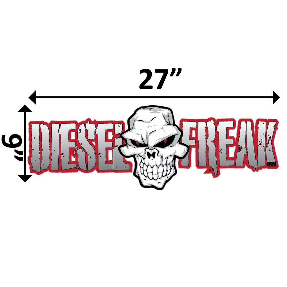 Big Diesel Freak Decal