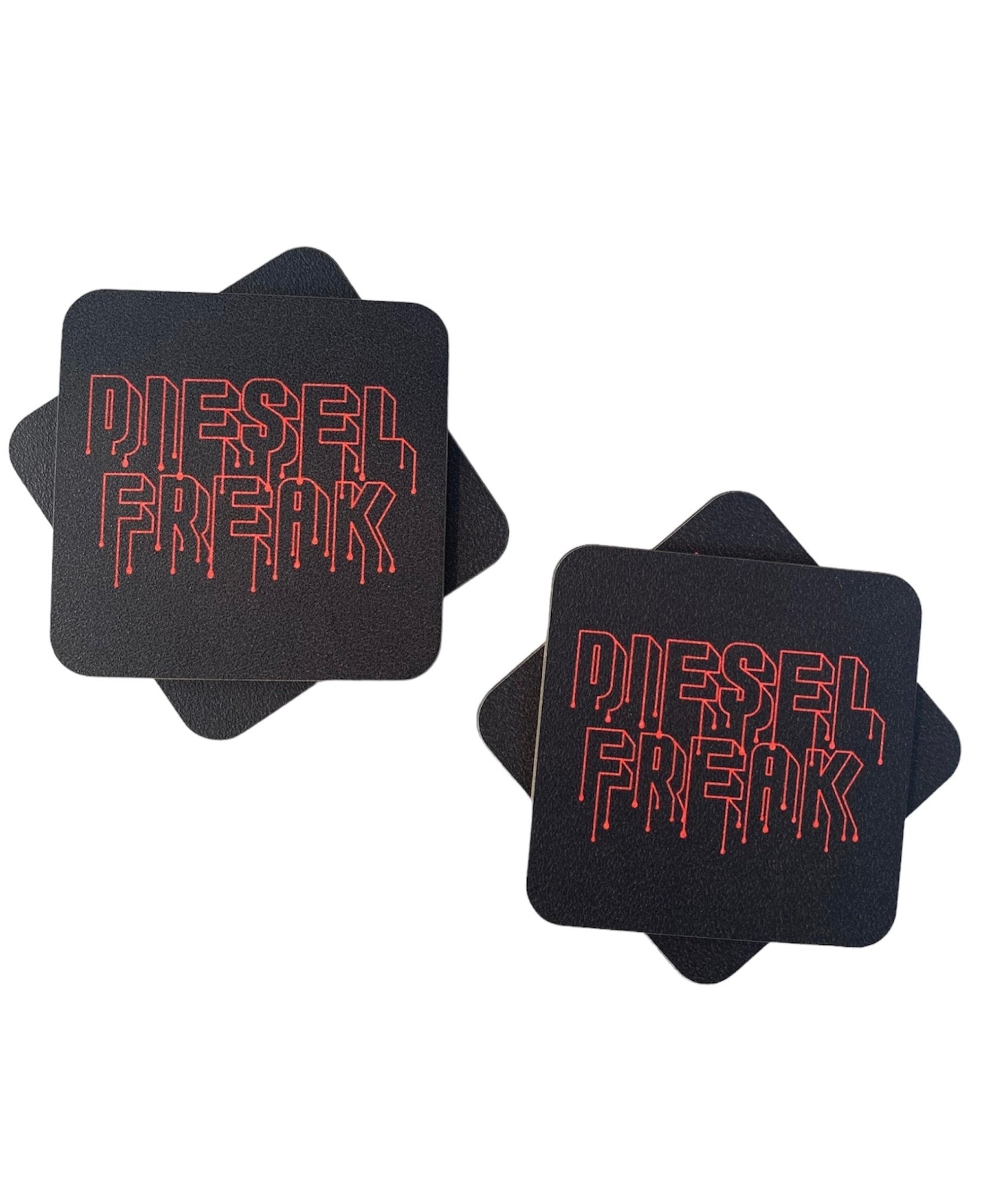 Dripping Diesel Textured Coaster