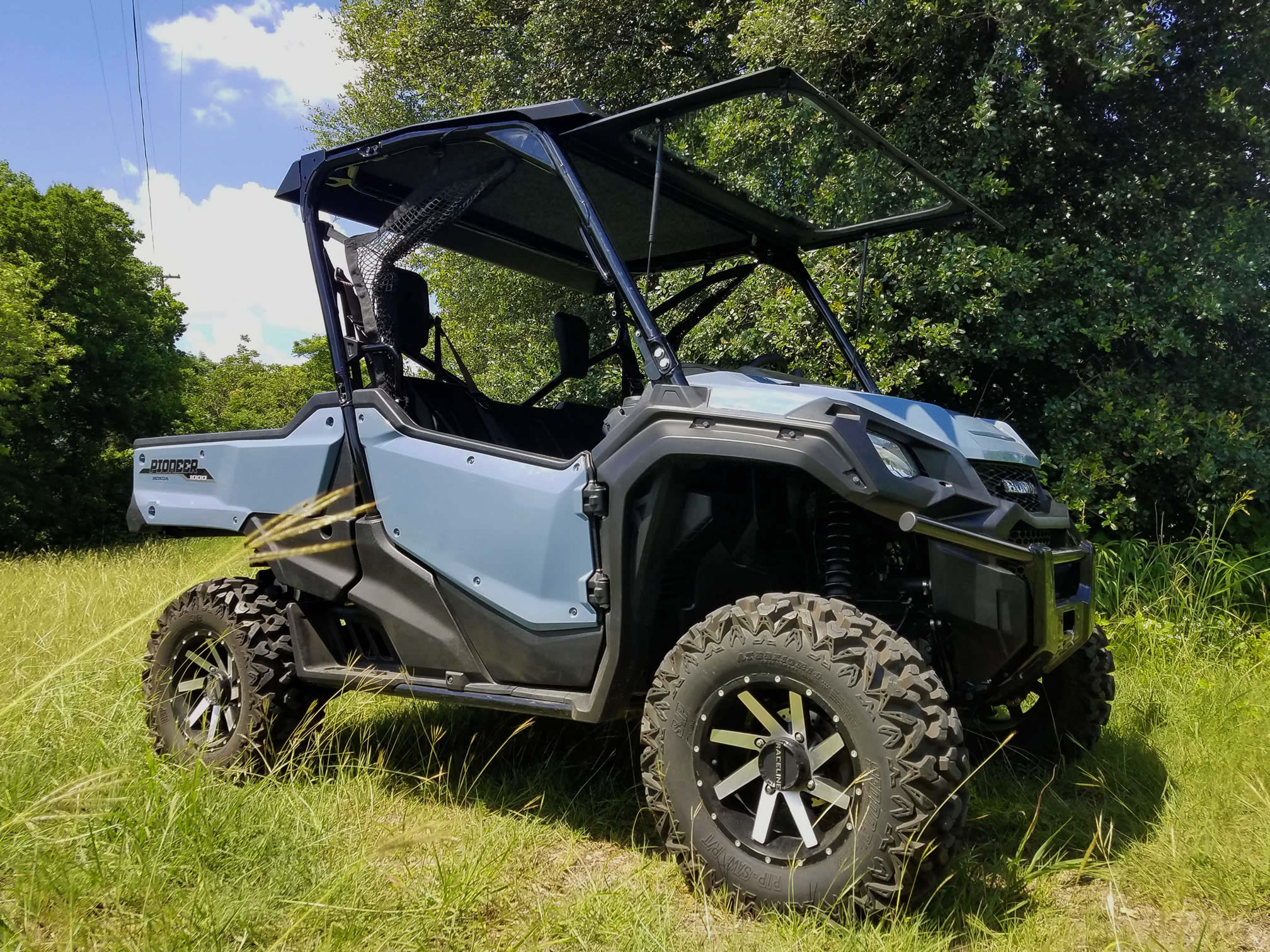 Fortress Tip Out Windshield Honda Pioneer 1000  (2018-2019)