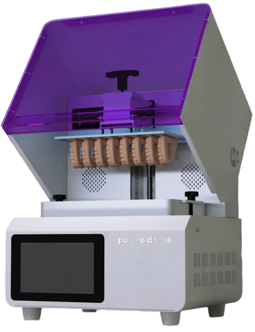 Purple Dance D8K Pro the best dental LCD Resin 3D Printer for dental laboratory and dental clinic chairside