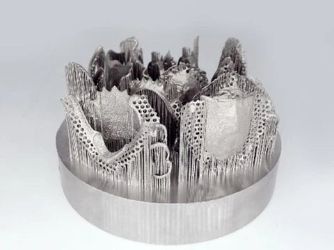 dental_metal_3d_priner- removable denture frame-FDA CE certified titanium alloy powder printed model