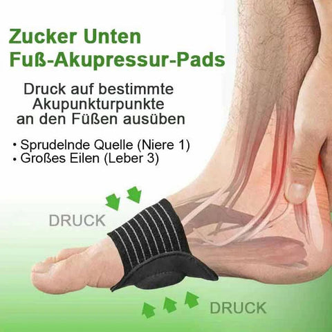 South Moon™ Zuckersenk-Fußakupressur-Pads