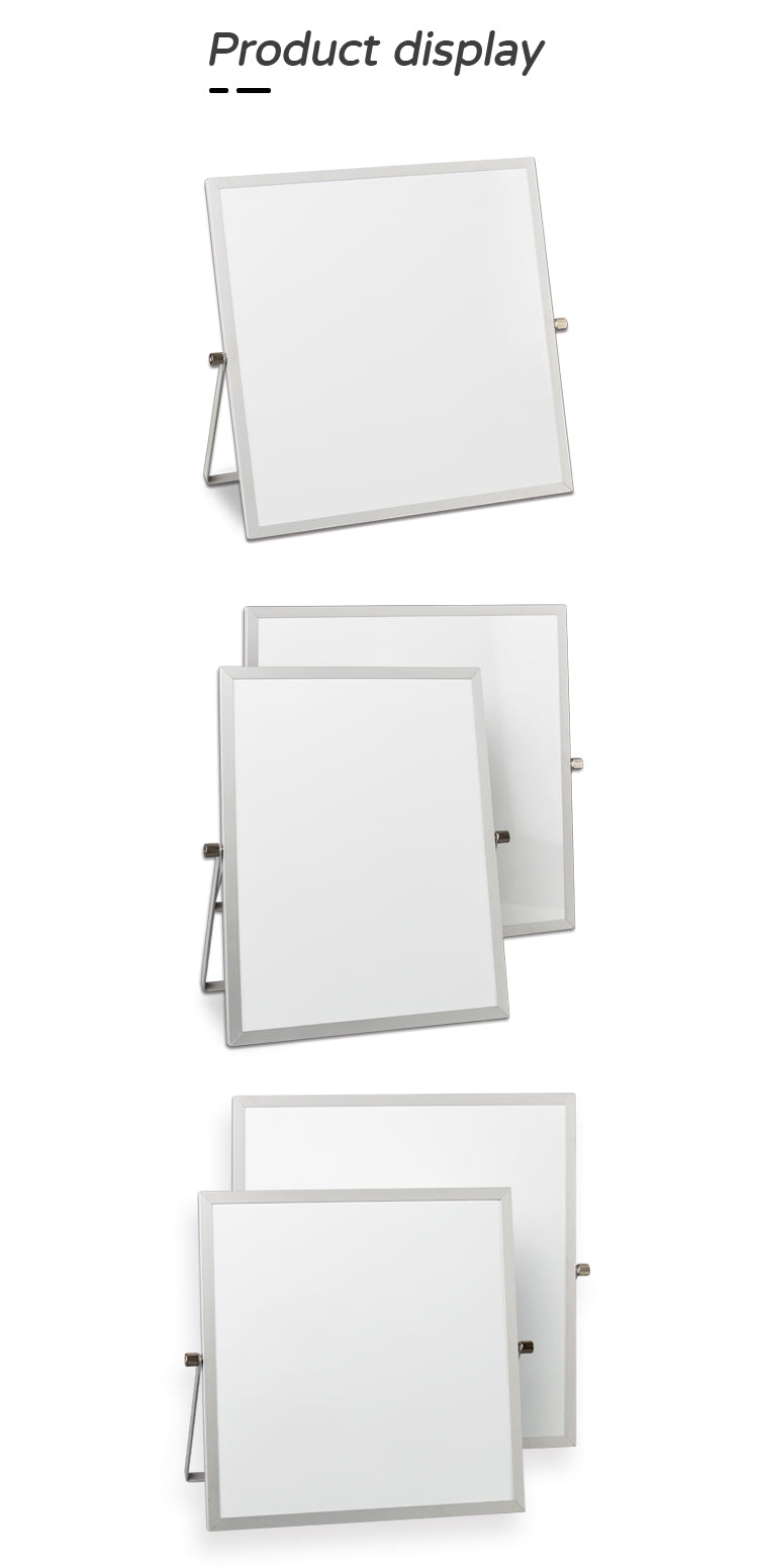 M22 Double Sided Magnetic Desktop Dry Erase Stand Whiteboard