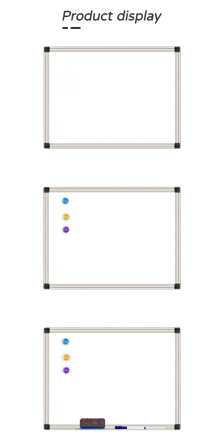 wall mounted dry erase magnetic whiteboard