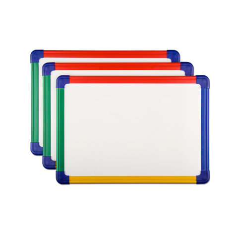 Rainbow frame dry erase board