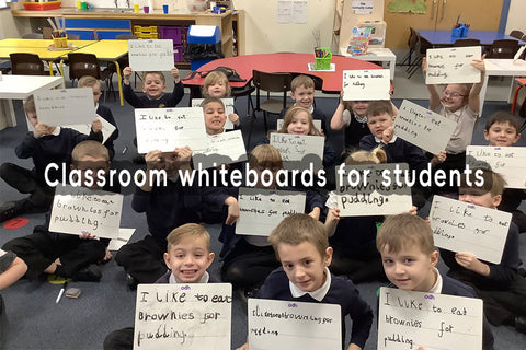 The classroom whiteboard for students